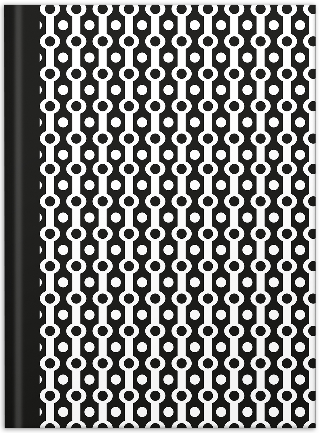 rnk-black-white-collier-notizbuch-a5-dotted-1-st-ck image 1