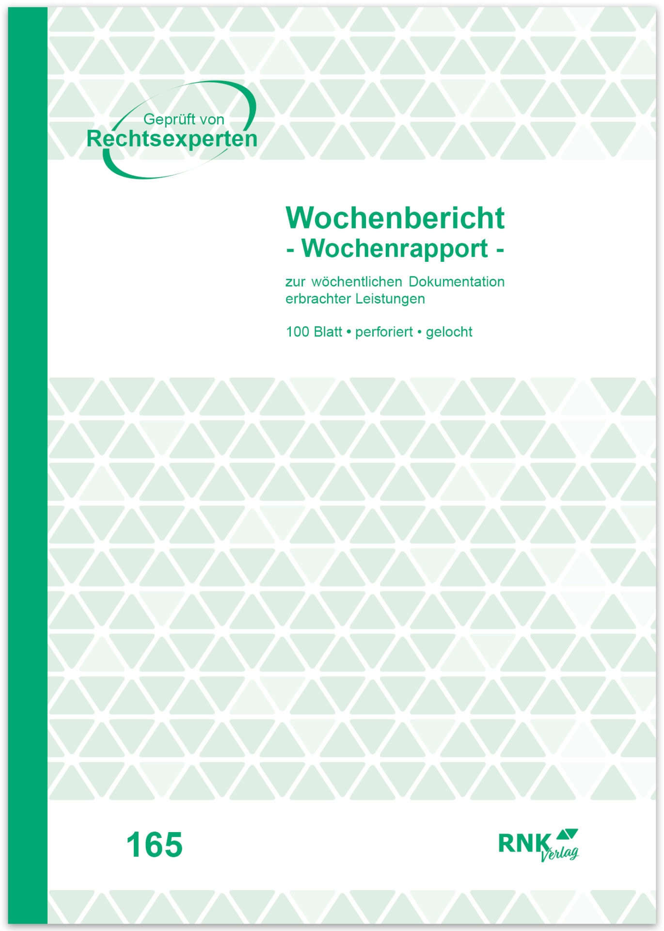 rnk-wochenbericht-din-a4-block-100-blatt image 1