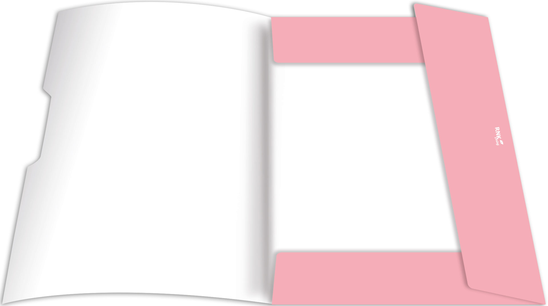 rnk-sammelmappe-mild-ros-din-a4-karton-gummizug-1-st-ck image 2