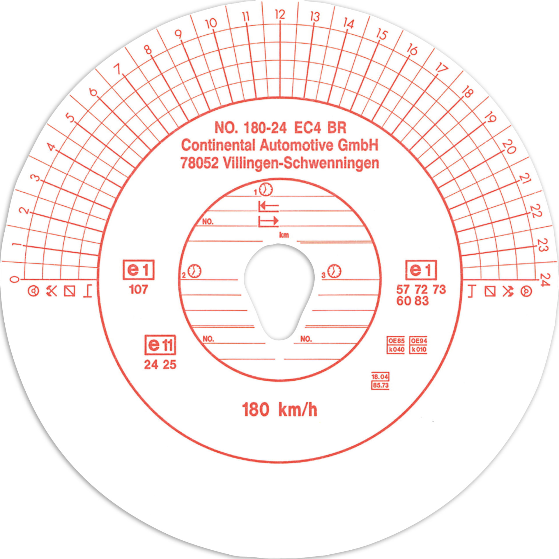 rnk-180-24-ec-4b-diagrammscheiben-100-st-ck-automatisch-auswertbar image 2