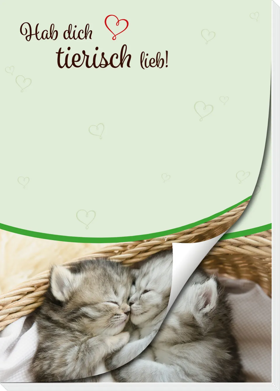 rnk-hab-dich-tierisch-lieb-notizblock-a6-magnet-50-blatt image 1