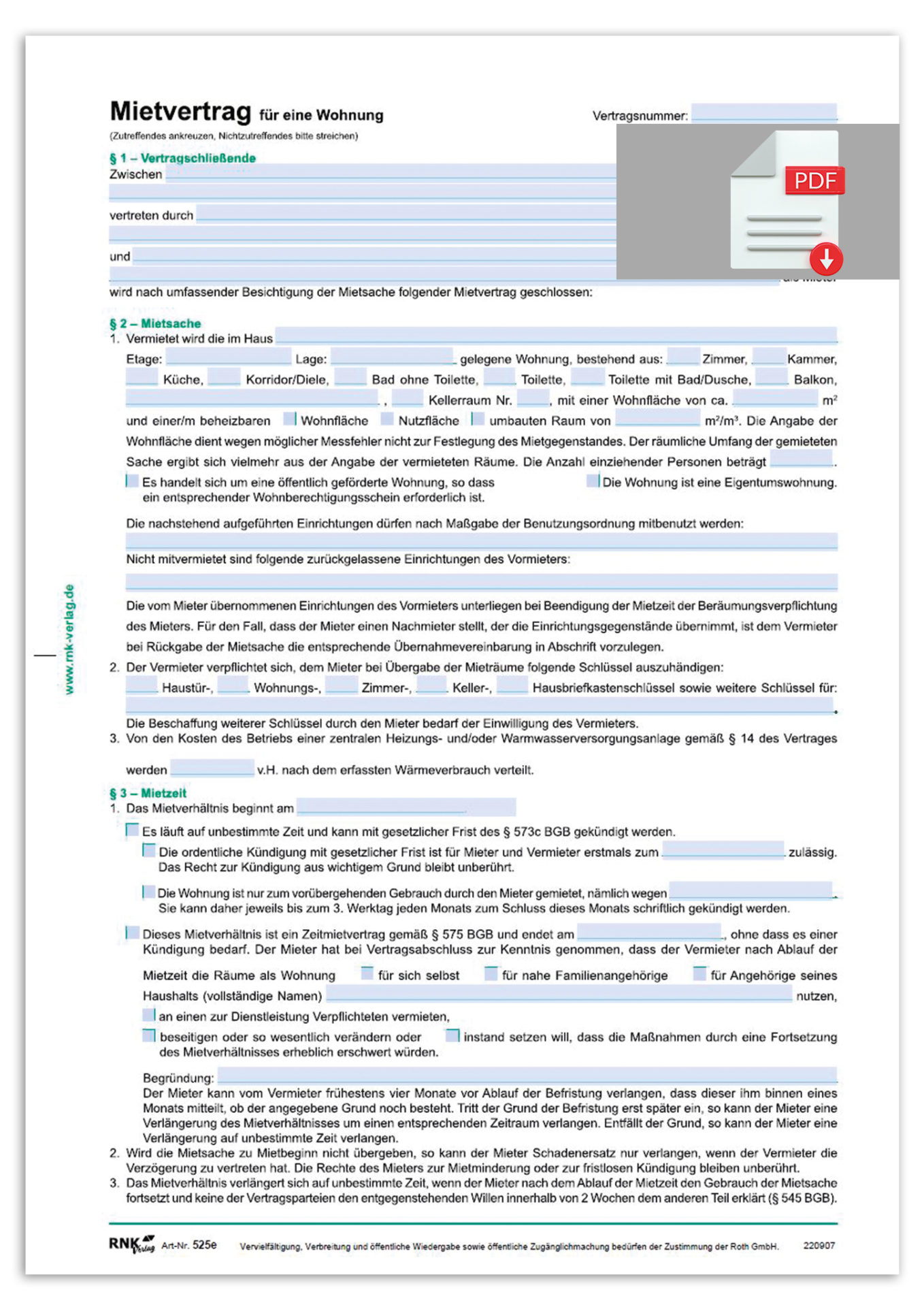 rnk-mietvertrag-wohnung-mit-wohnungsgeberbescheinigung image 1