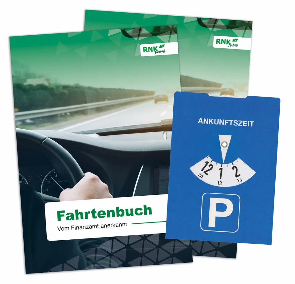 rnk-fahrtenbuch-pkw-din-a5-2er-set-mit-parkscheibe image 1