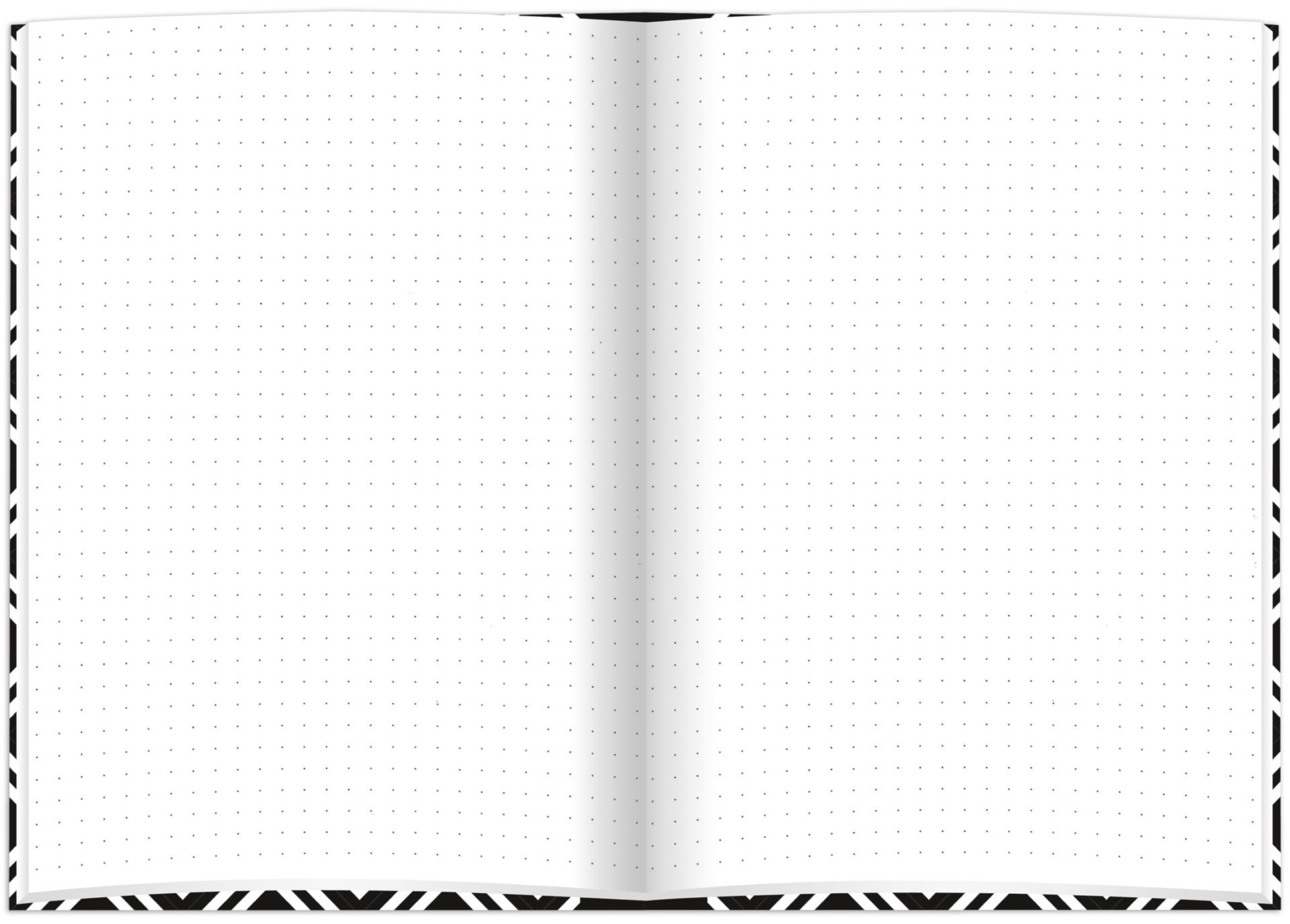 rnk-black-white-collier-notizbuch-a5-dotted-1-st-ck image 3