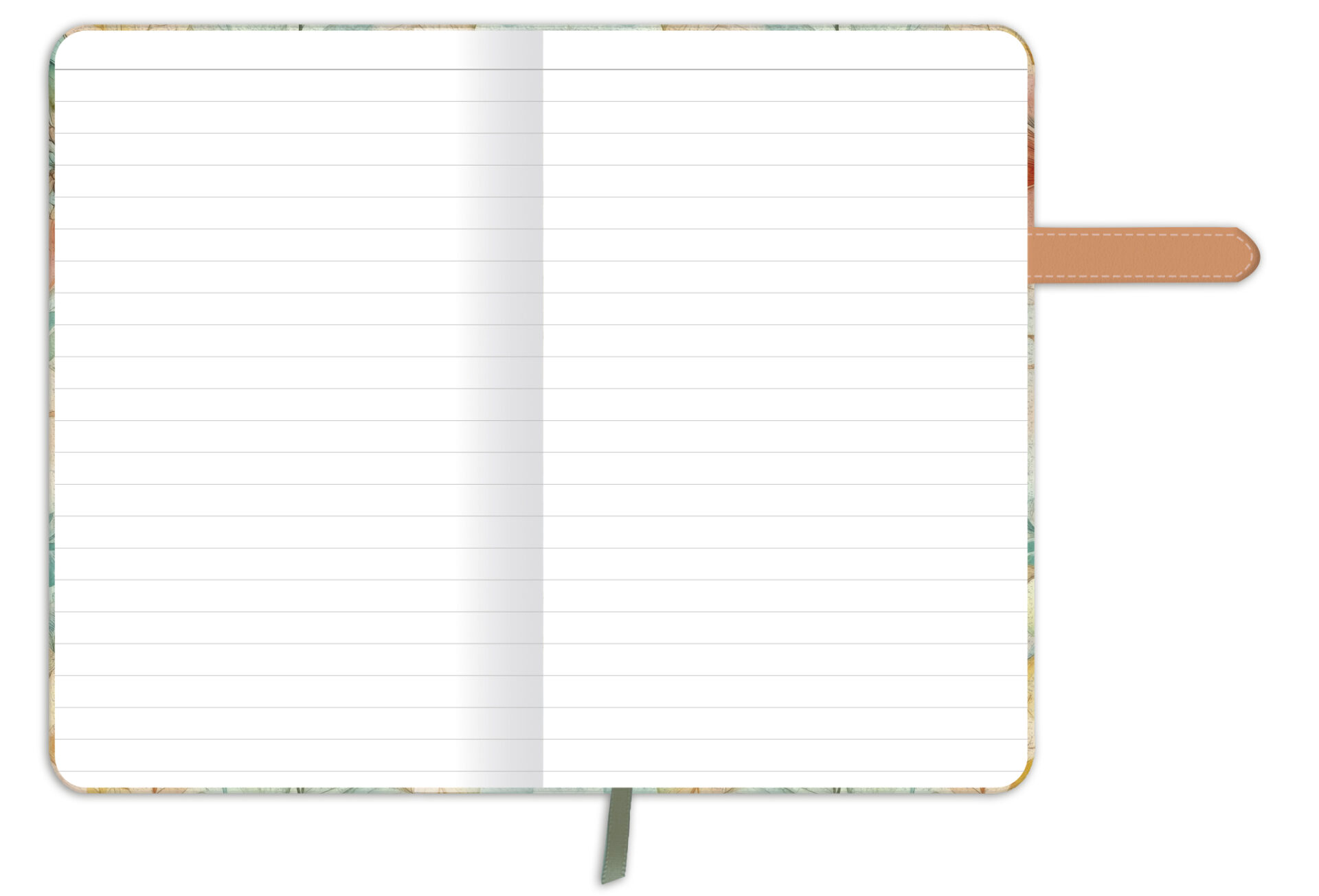 rnk-notizbuch-flowers-135x210-liniert-magnetverschluss image 4