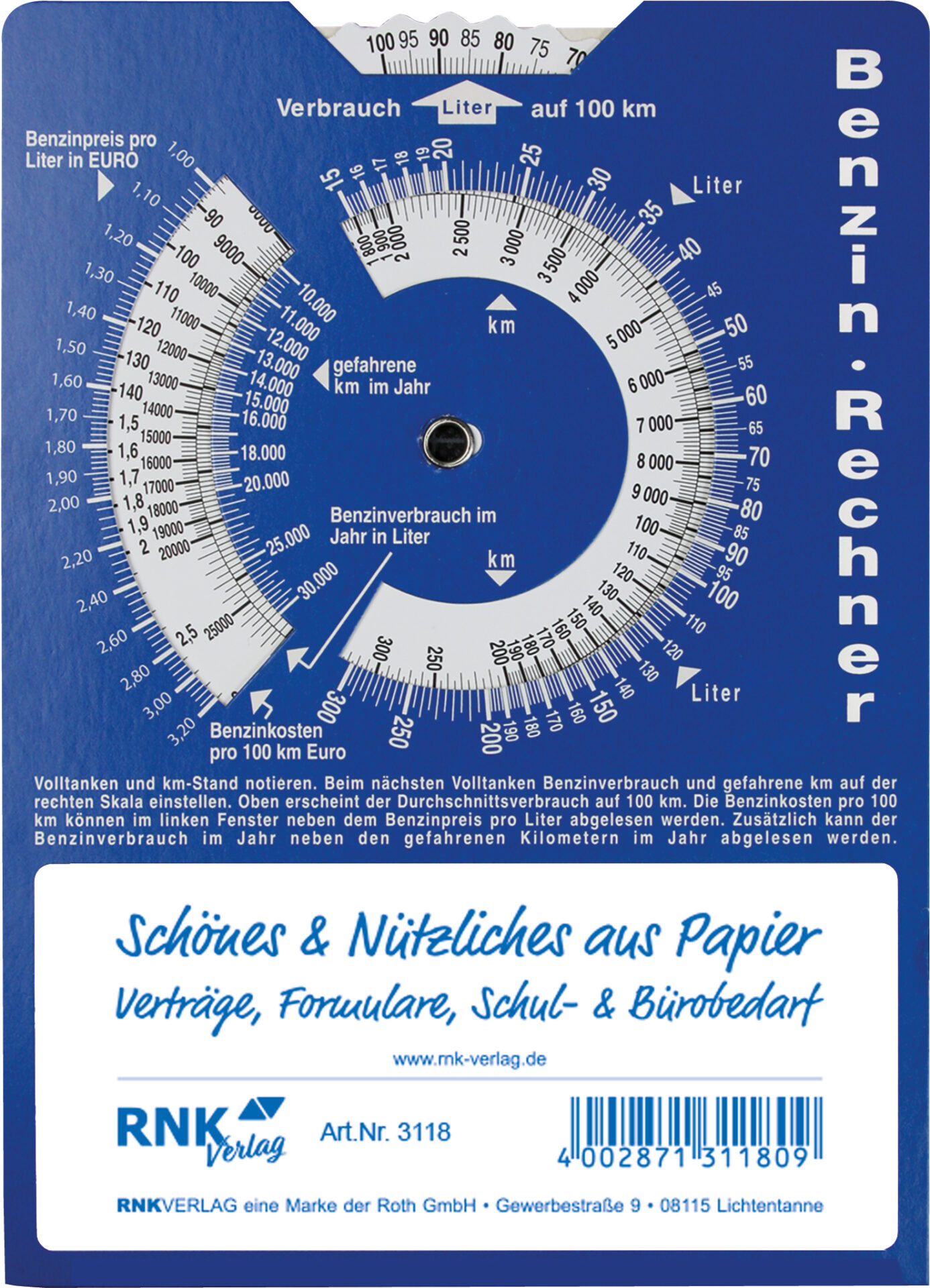 rnk-parkscheibe-nach-stvo-karton-mit-benzinrechner image 2