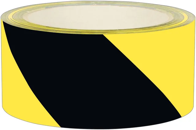 rnk-signalklebeband-66m-x-50mm-gelb-schwarz-gestreift image 1