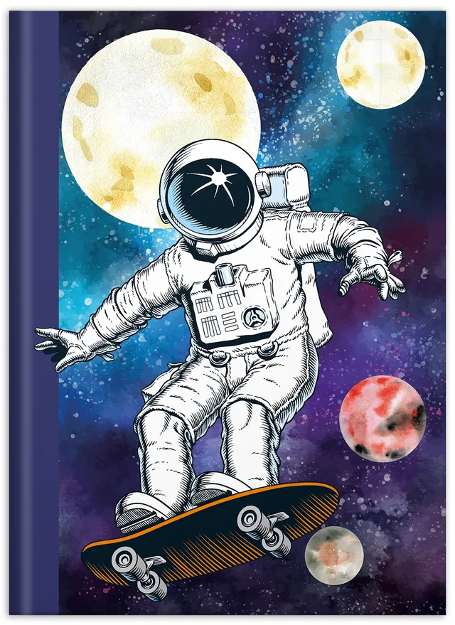 rnk-notizbuch-skatonaut-din-a5-dotted-hardcover-1-st-ck image 1