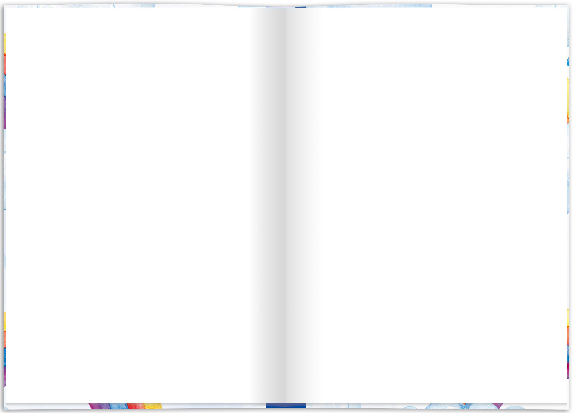 rnk-schul-schreibbedarf-notizbuch-over-the-rainbow-a4-blanko image 2