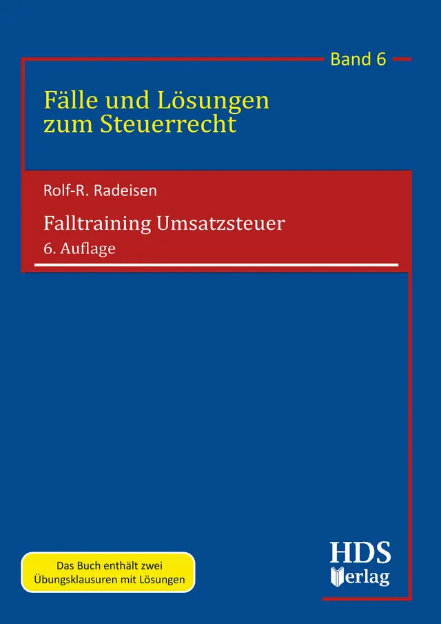 hds-falltraining-umsatzsteuer-f-lle-und-l-sungen-band-6-6-auflage image 1