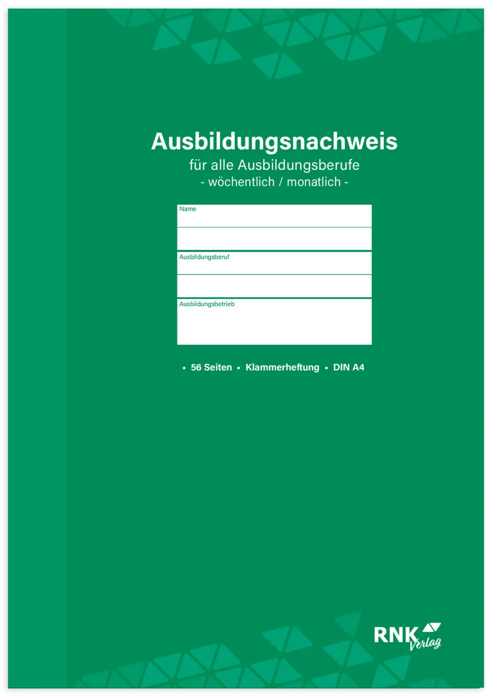rnk-ausbildungsnachweis-heft-din-a4-w-chentlich-monatlich image 1
