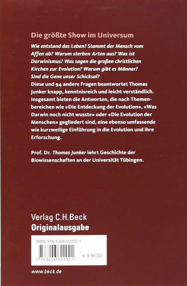 die-101-wichtigsten-fragen-evolution-buch-beck-sche-reihe image 1