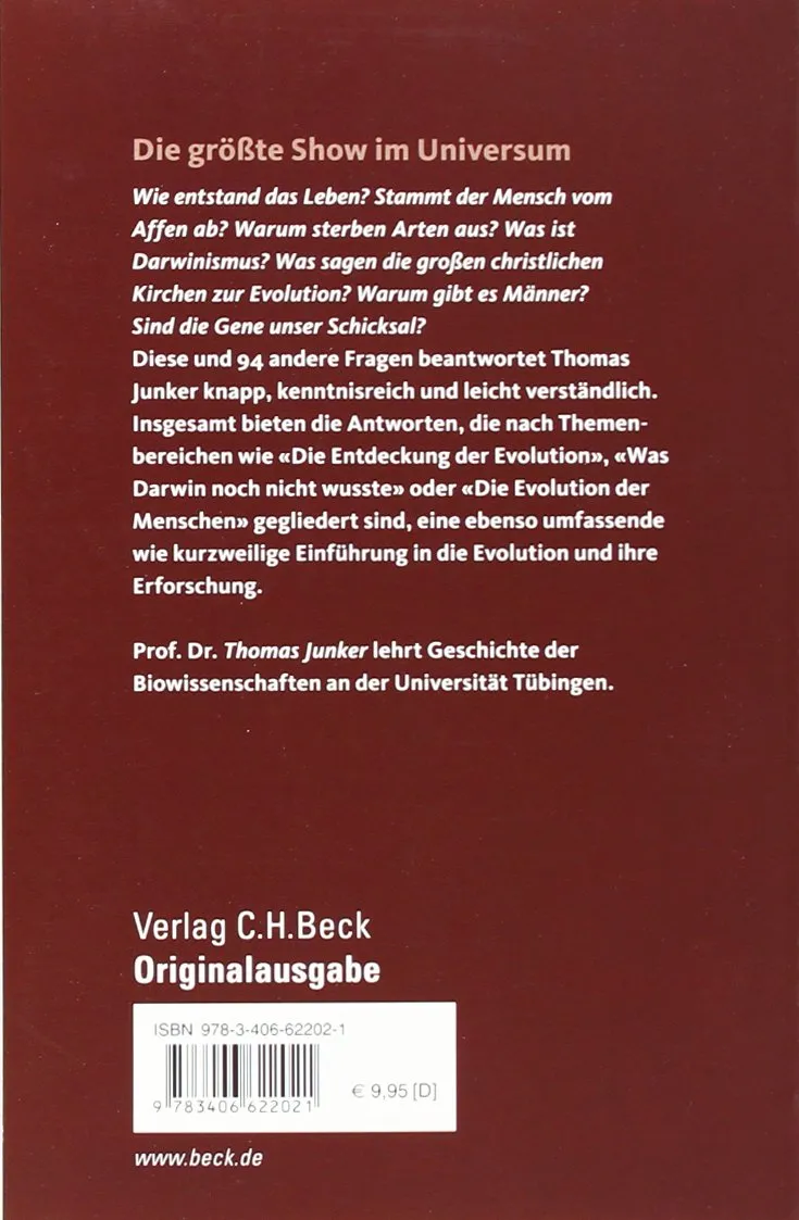 die-101-wichtigsten-fragen-evolution-buch-beck-sche-reihe image 1