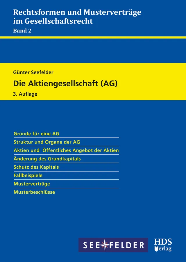 hds-die-aktiengesellschaft-ag-buch-3-auflage-gesellschaftsrecht image 1