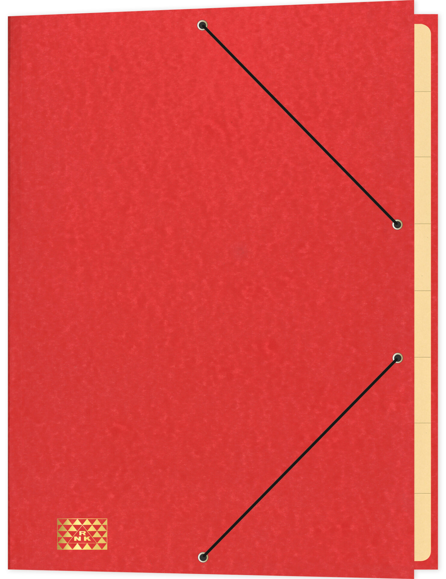 rnk-konferenzmappe-din-a4-rot-21-f-cher-gummizug image 1