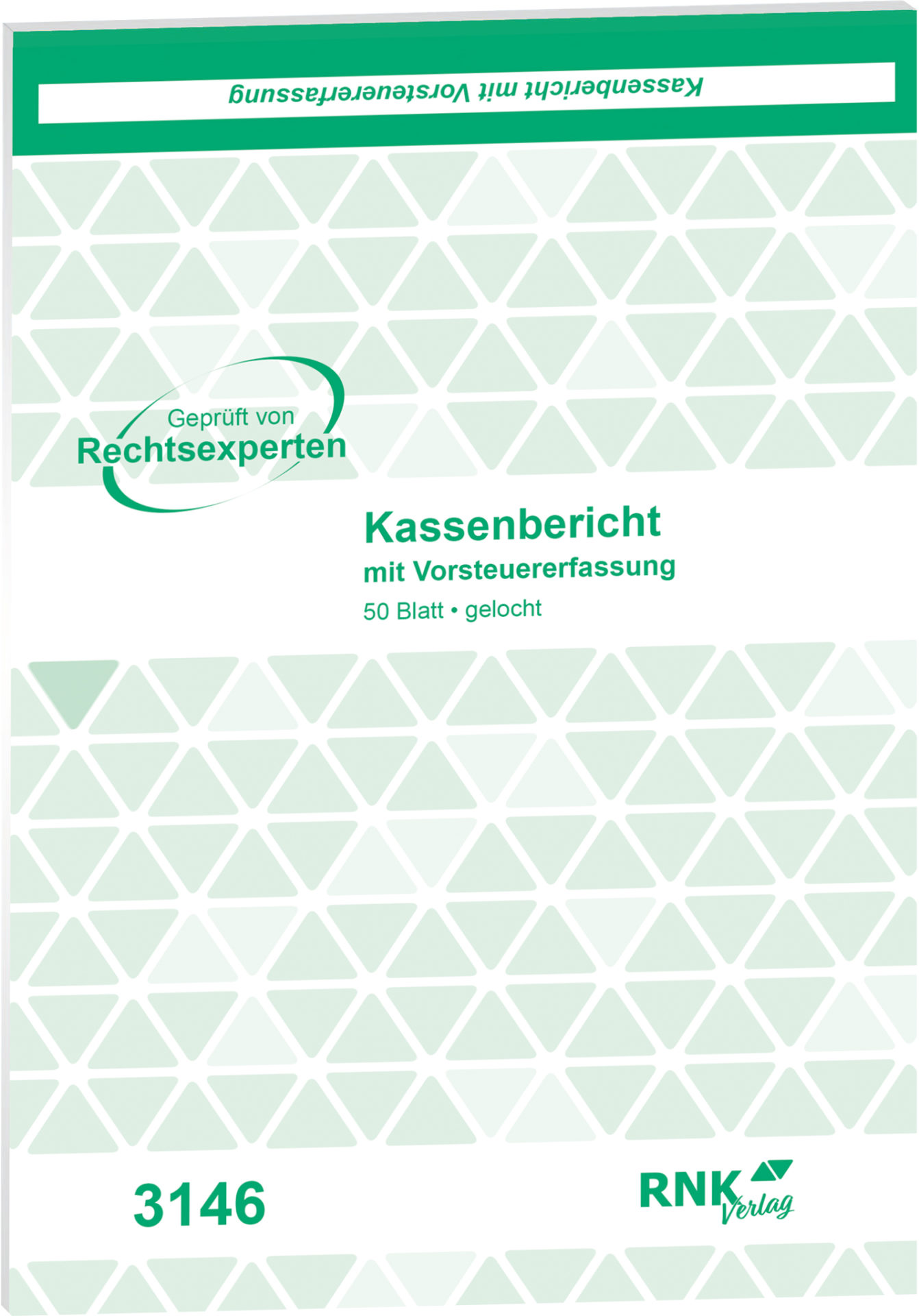 rnk-kassenbericht-din-a5-block-mit-vorsteuer-50-blatt image 1