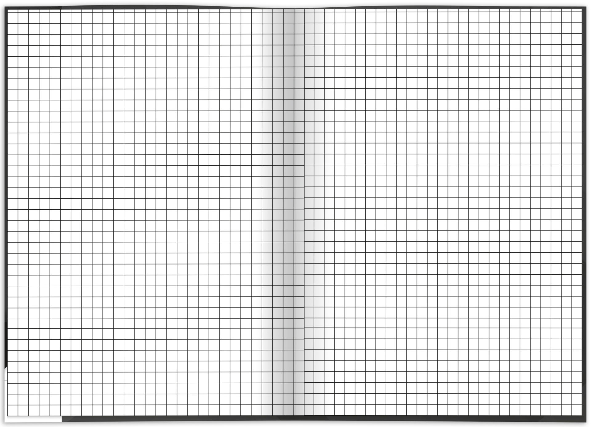 rnk-notes-carbon-black-notizbuch-a4-kariert-96-blatt image 3