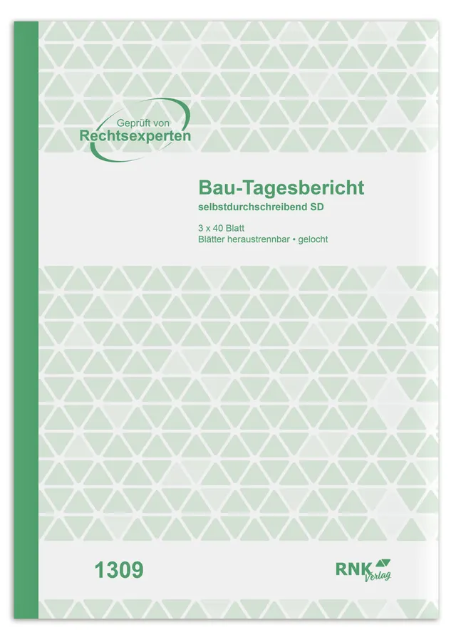 rnk-bau-tagesbericht-block-3x40-blatt-selbstdurchschreibend image 1
