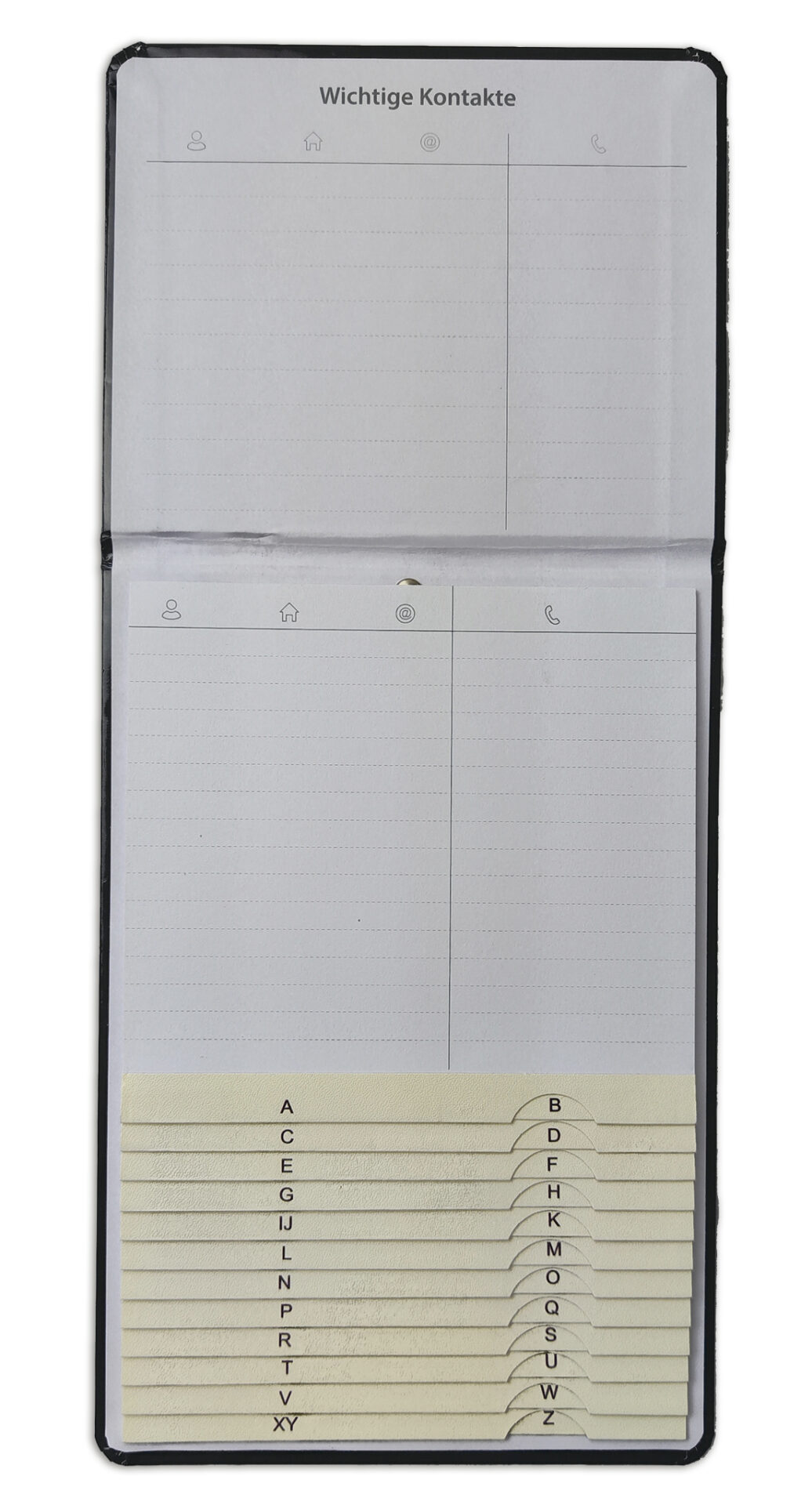 rnk-b-ro-beruf-telefon-klappregister-weinrot-a-z-registerbuch image 2