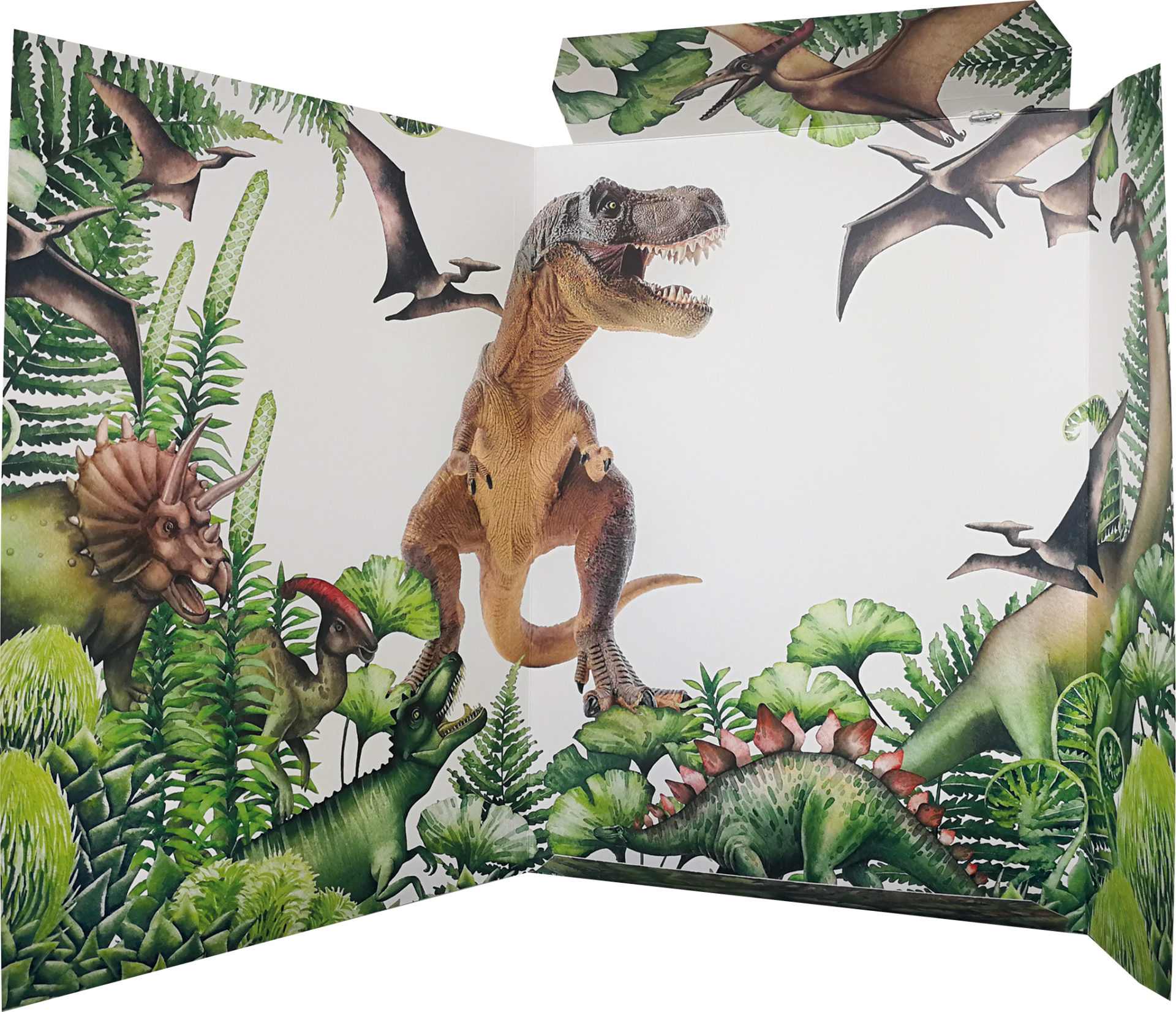 rnk-t-rex-zeichenmappe-din-a3-blau-karton-gummizug-1-st-ck image 3