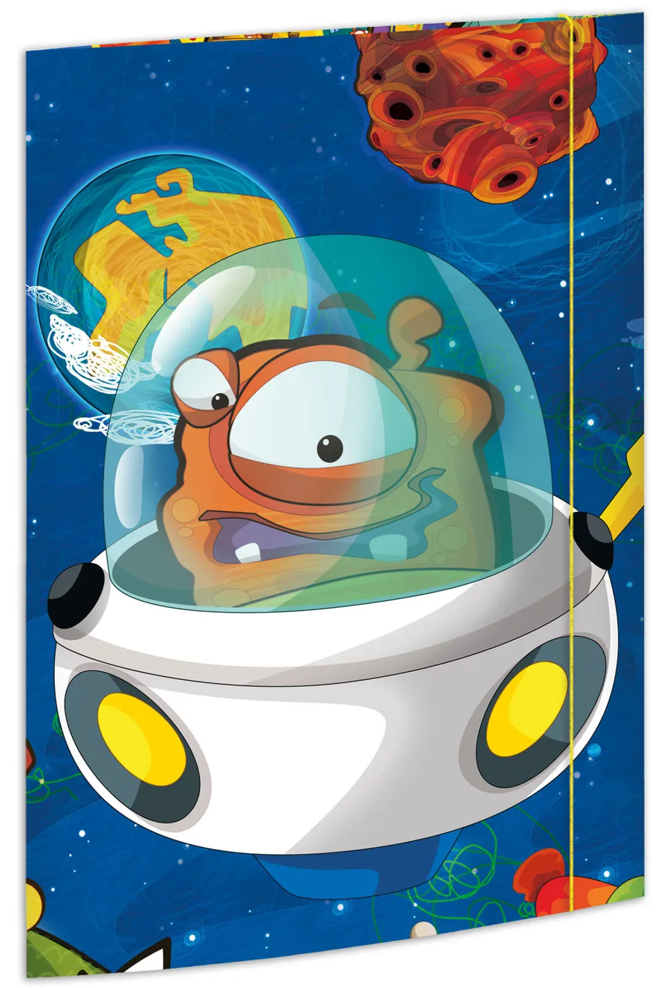 rnk-zeichenmappe-space-aliens-din-a3-karton-gummizug-1-st-ck image 1