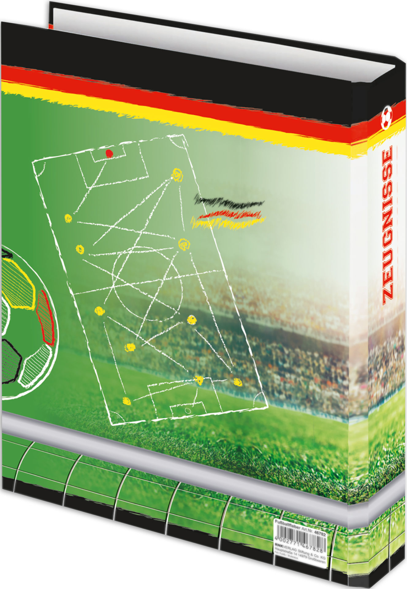 rnk-fu-ballfieber-zeugnisringbuch-din-a4-4-ring-1-st-ck image 2