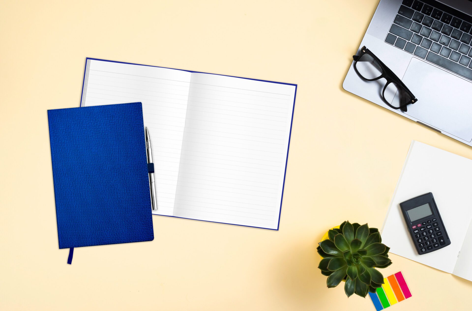 rnk-softline-pro-softcover-notizbuch-a5-liniert-blau image 5