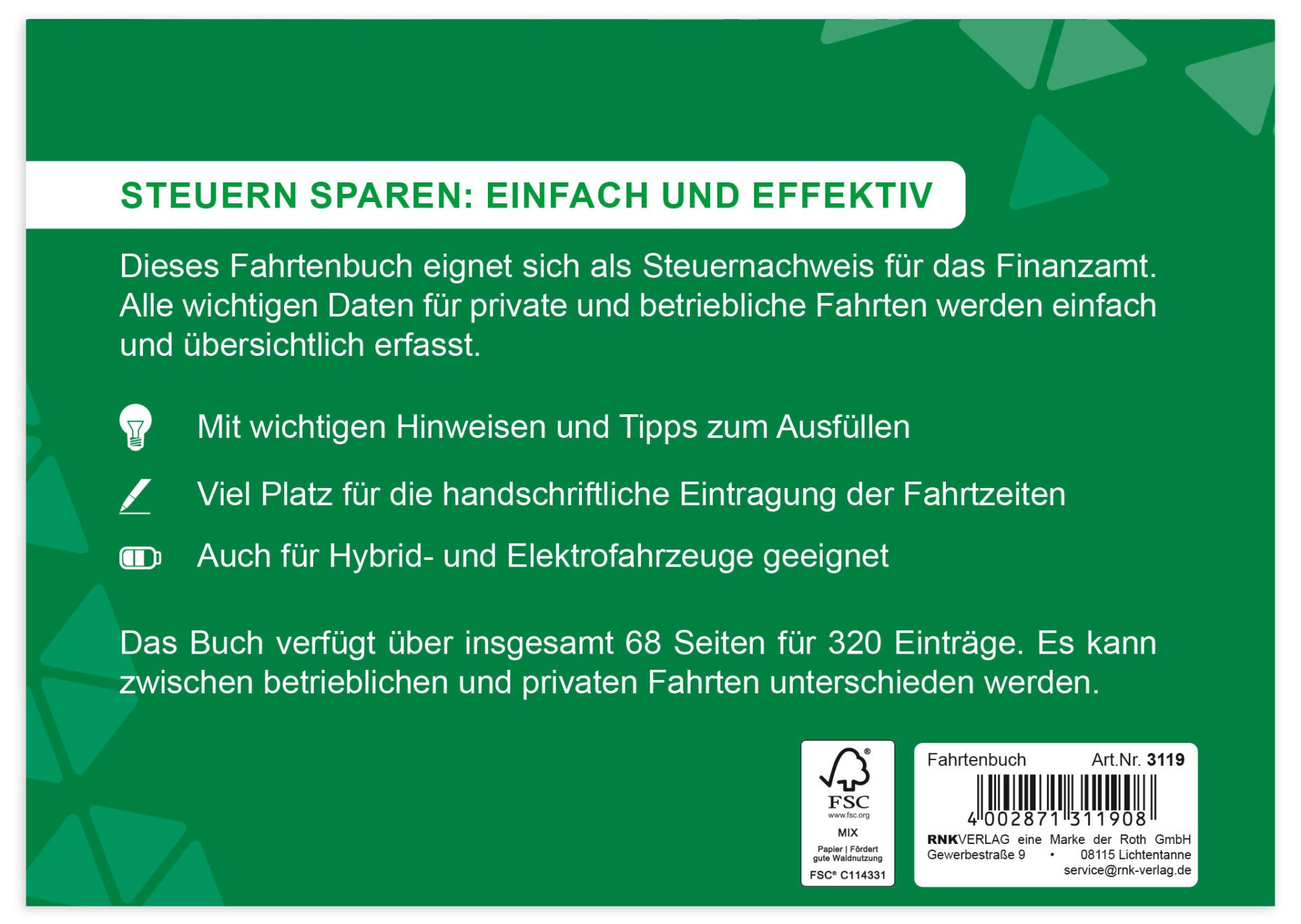 rnk-transport-fahrtenbuch-pkw-din-a6-2er-set-mit-parkscheibe image 7