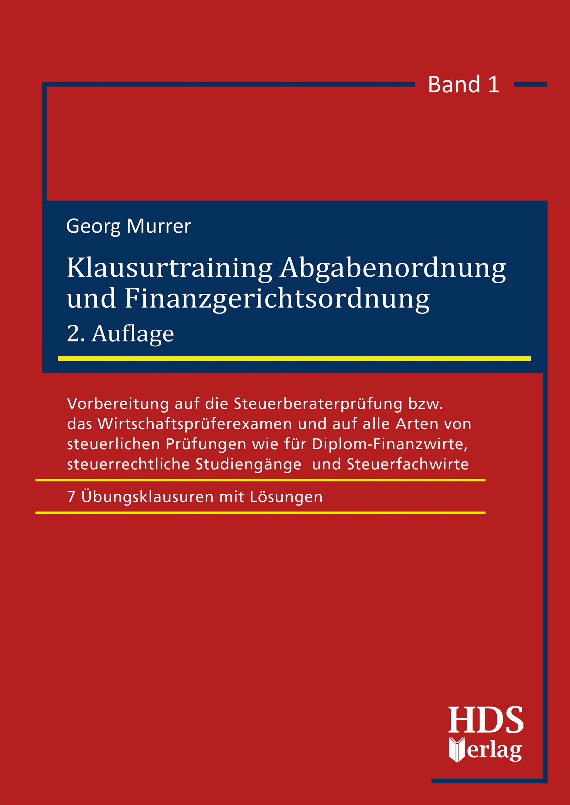 hds-steuerberaterpr-fung-klausurtraining-ao-fgo-buch-2-auflage-klausuren image 1