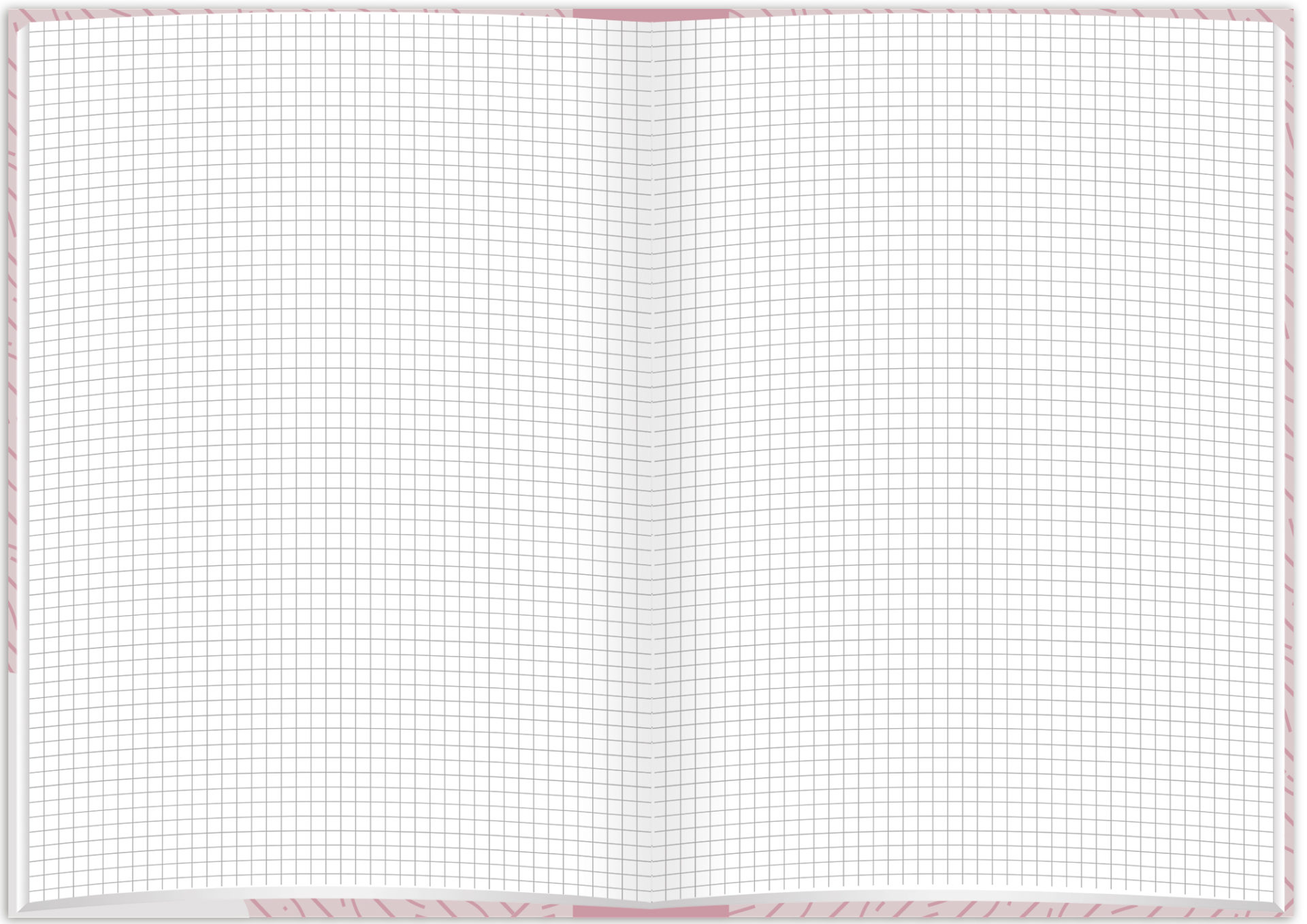 rnk-rose-notizbuch-din-a5-kariert-96-blatt-hardcover image 3
