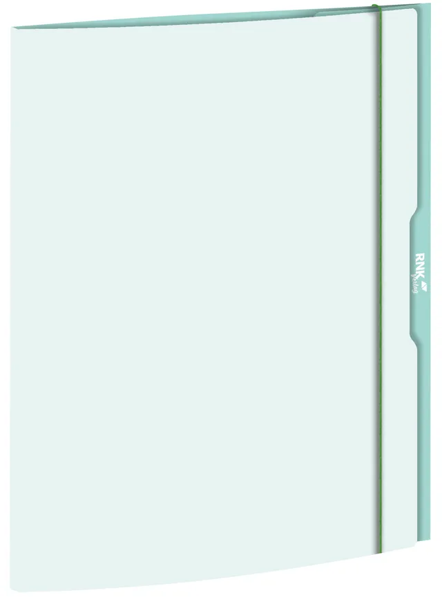 rnk-sammelmappe-cool-mint-din-a4-mit-gummizug-karton image 1