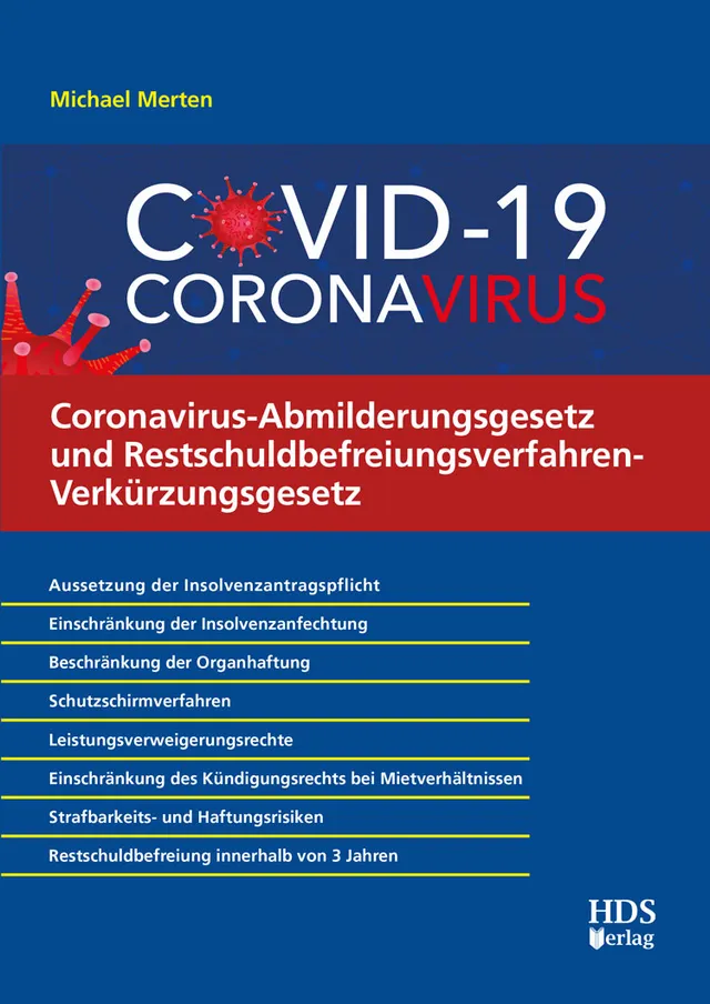 hds-sanierung-corona-abmilderungsgesetz-buch-1-auflage-2020 image 1