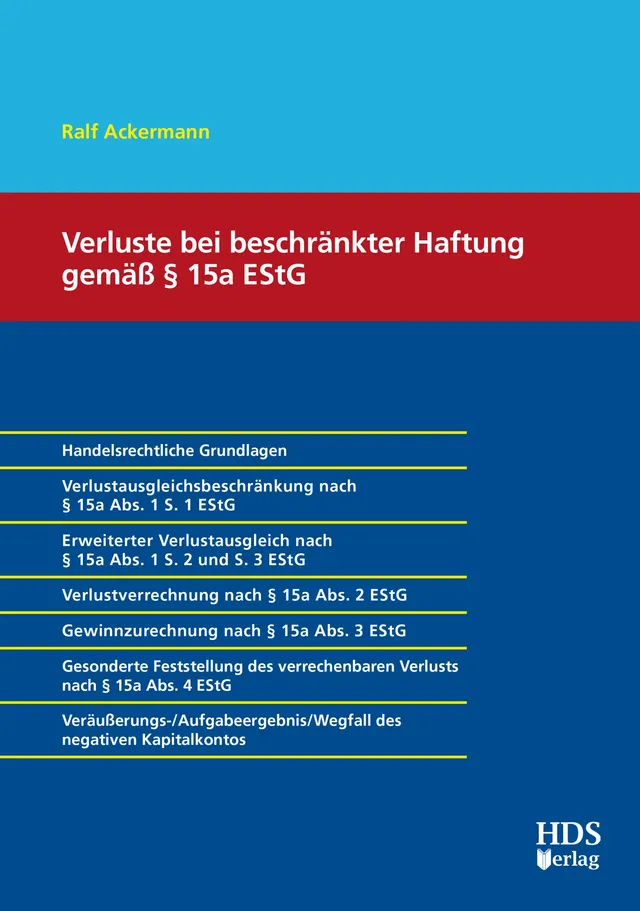 hds-steuern-verluste-15a-estg-fachbuch-1-auflage image 1