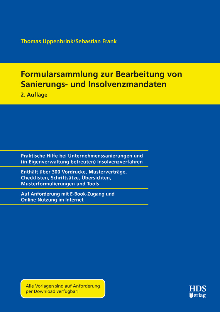 hds-sanierung-formularsammlung-insolvenzmandate-2-auflage image 1