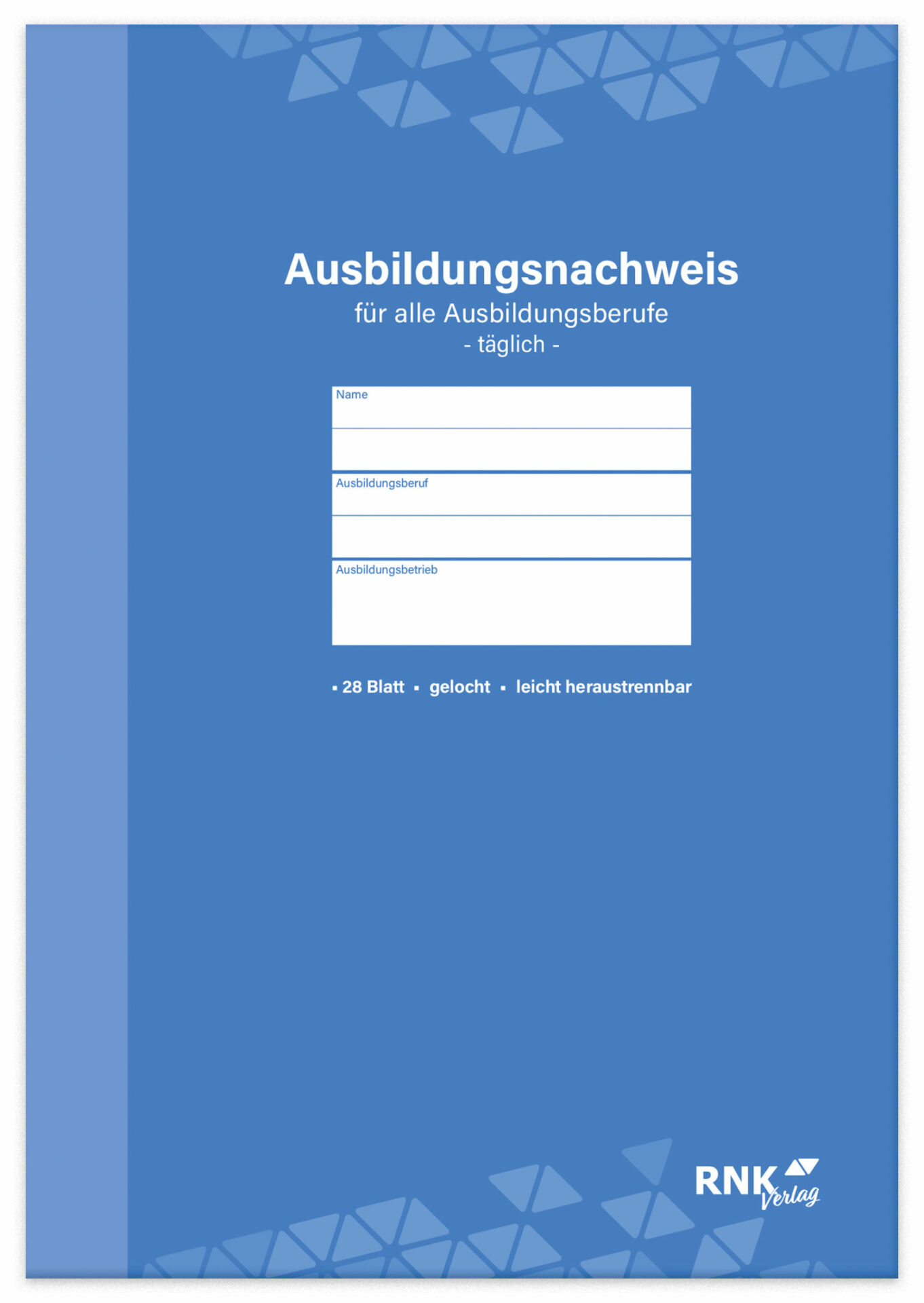 rnk-ausbildungsnachweis-block-din-a4-t-glich-alle-berufe image 1