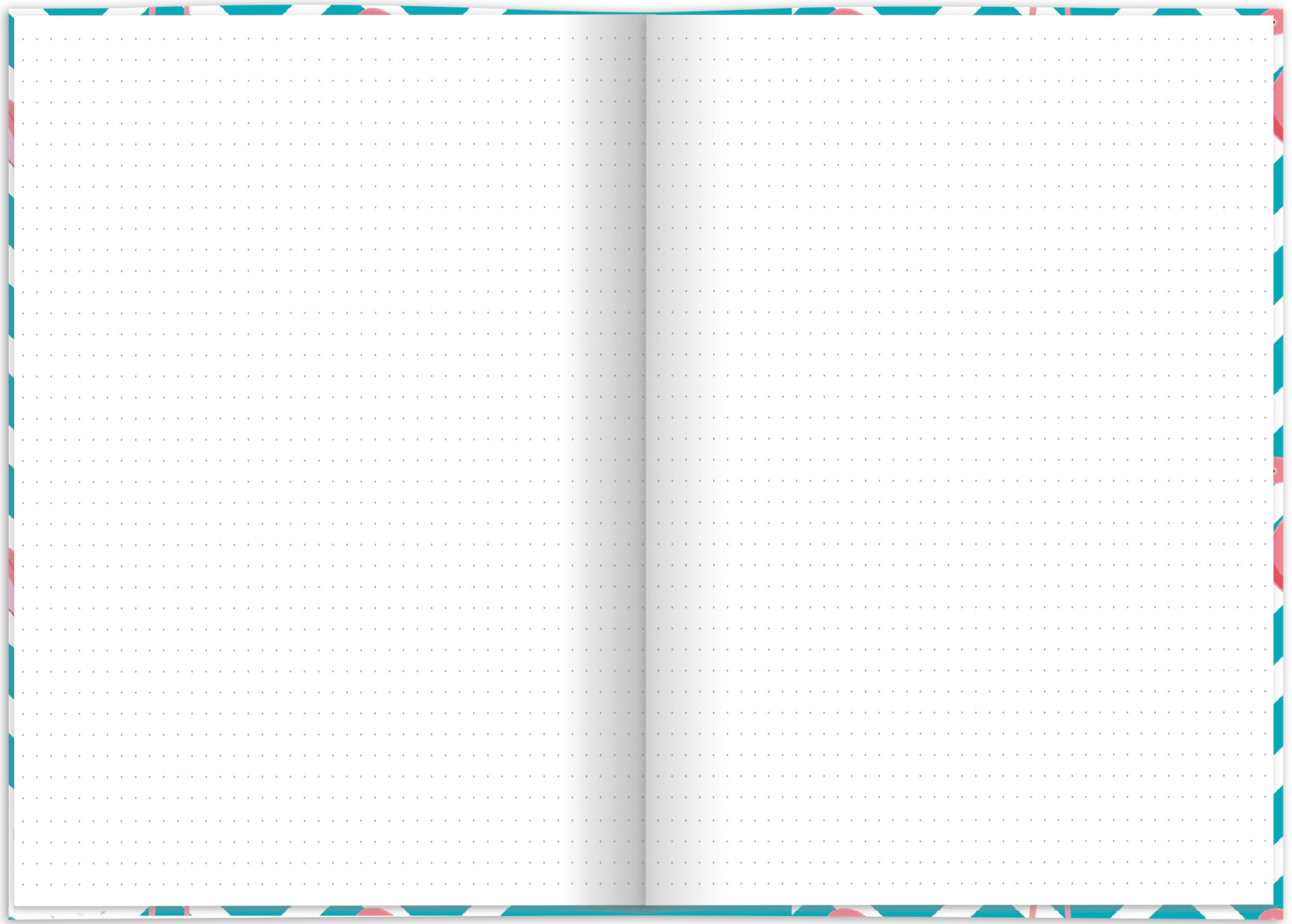 rnk-flamingo-blau-notizbuch-a5-dotted-1-st-ck image 3