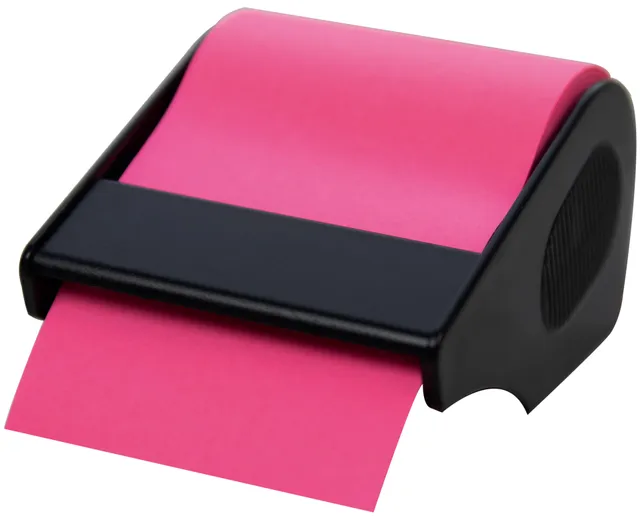 rnk-haftnotizrolle-abroller-60-mm-brilliantpink-nachf-llbar image 1