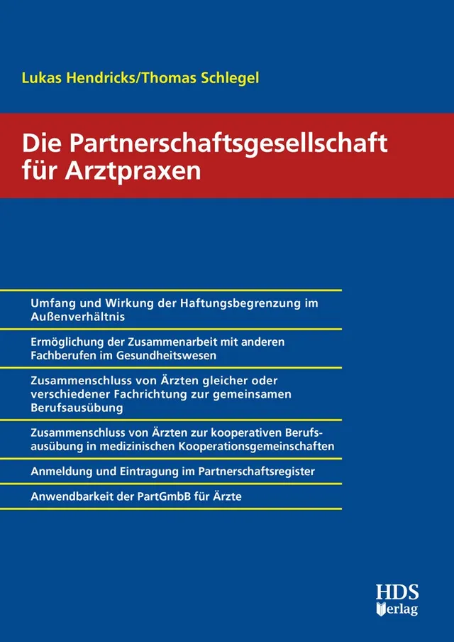 hds-rzte-partnerschaftsgesellschaft-bei-arztpraxen-buch-1-auflage image 1